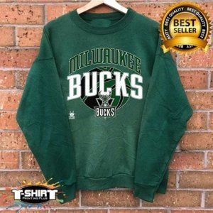 Milwaukee bucks EST 1968 Shirt, Milwaukee Vintage Basketball Sweatshirt green